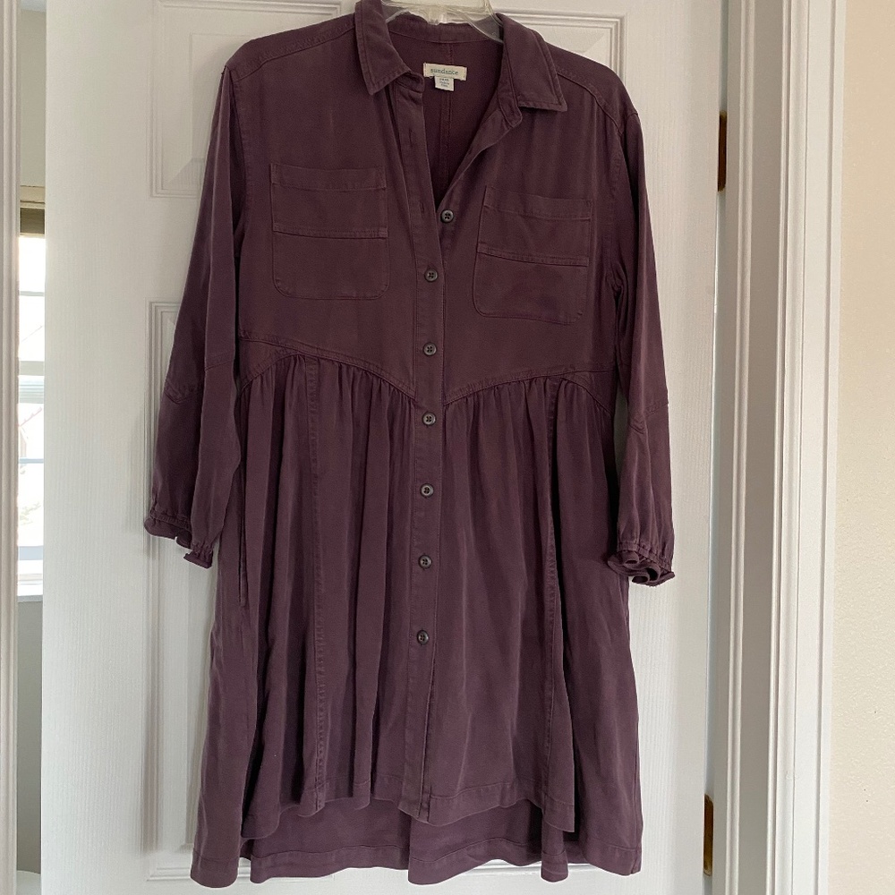 Sundance Button Up Tunic Dress